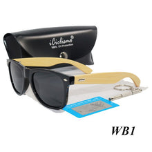 Load image into Gallery viewer, Brand High Quality Bamboo Men Sunglasses