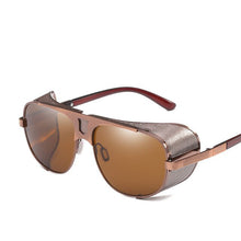 Load image into Gallery viewer, Steampunk Style Side Mesh Men Sunglasses