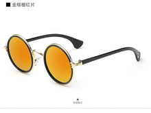 Load image into Gallery viewer, Mirror Lens Steampunk Men Sunglasses