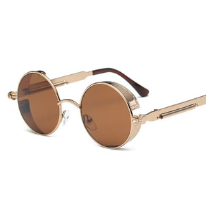 Brand Designer Retro Frame Men Sunglasses