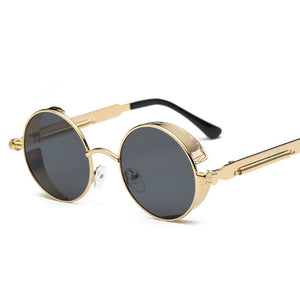 Brand Designer Retro Frame Men Sunglasses