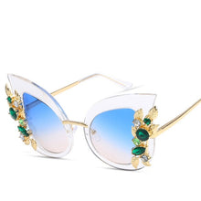 Load image into Gallery viewer, Cat Eye Luxury Women Sunglasses