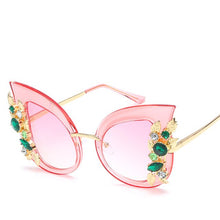 Load image into Gallery viewer, Cat Eye Luxury Women Sunglasses