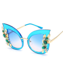 Load image into Gallery viewer, Cat Eye Luxury Women Sunglasses