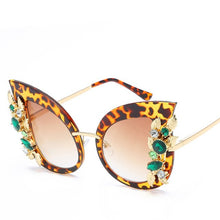 Load image into Gallery viewer, Cat Eye Luxury Women Sunglasses