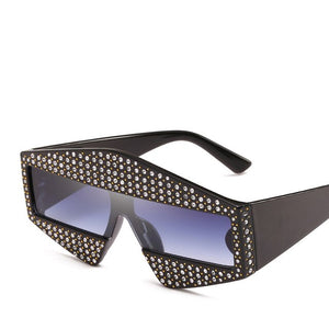 Square Oversized Women Fashion Sunglasses