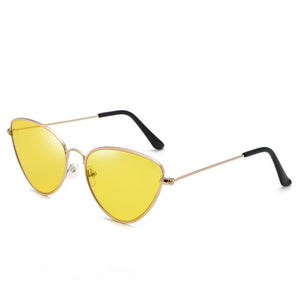 Fashion Brand Designer Cat Eye Women Sunglasses