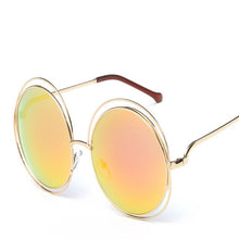 Load image into Gallery viewer, Women Oversize Sunglasses Vintage Luxury Rhinestone Glasses